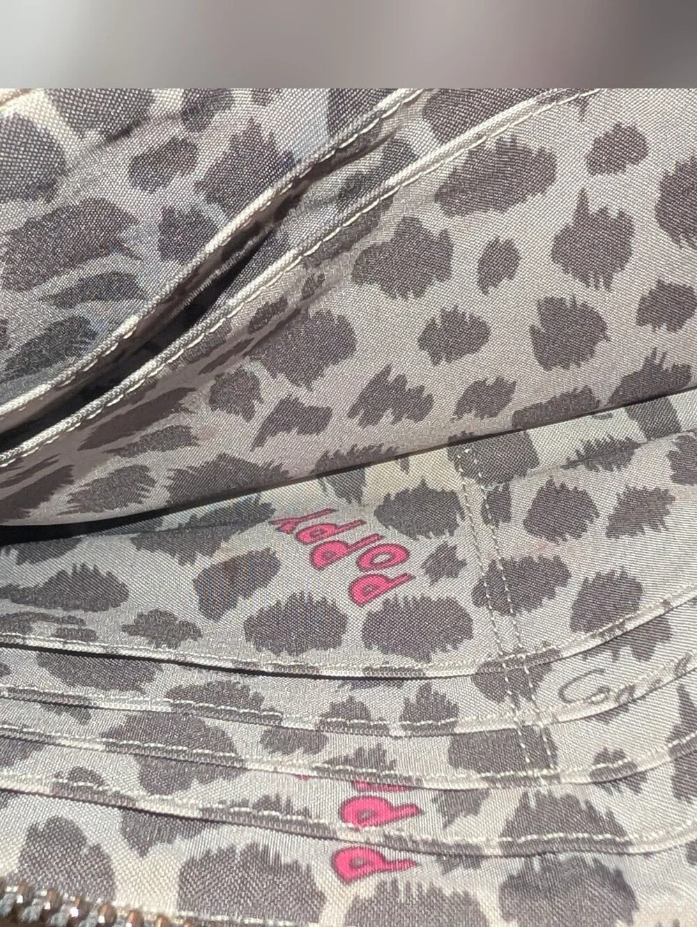 Coach sleek metallic